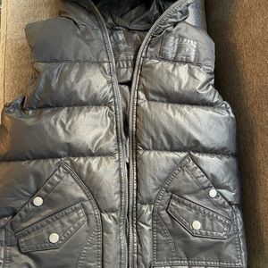 All saints Black vest